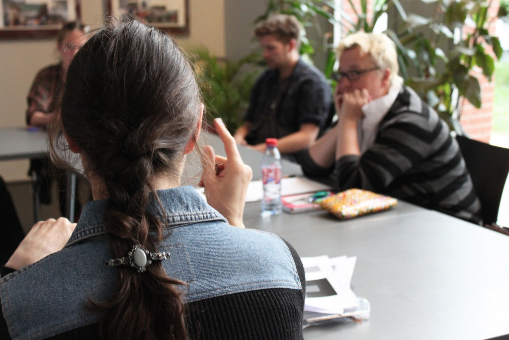 Workshop by Nadia Kaabi-Linke and Roos Versteeg.