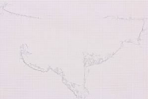 Drawing on graph paper.