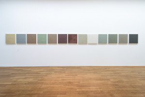 Color of Time Sequence 2017. Exhibition view at 'Versiegelte Zeit/ Sealed Time', Kunstmuseum Bonn 2017, nadia Kasbi-Linke