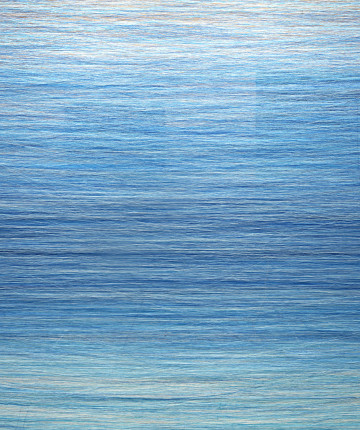 Blue threads. Nadia Kaabi-Linke Walk the Line (CMS)