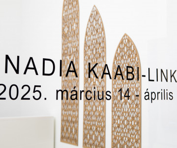 Nadia Kaabi-Linke's Ascending Cycles Exhibtion, view from the street