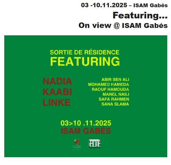 Featuring at Institut Supérieur des Arts et Métiers de Gabès (I.S.A.M)