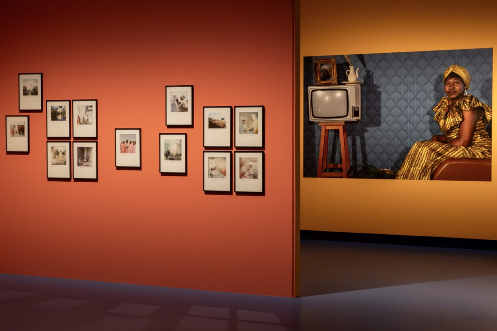 Gallery view of the exhibition Tirailleurs-Trials and Tribulations at HKW in 2026.